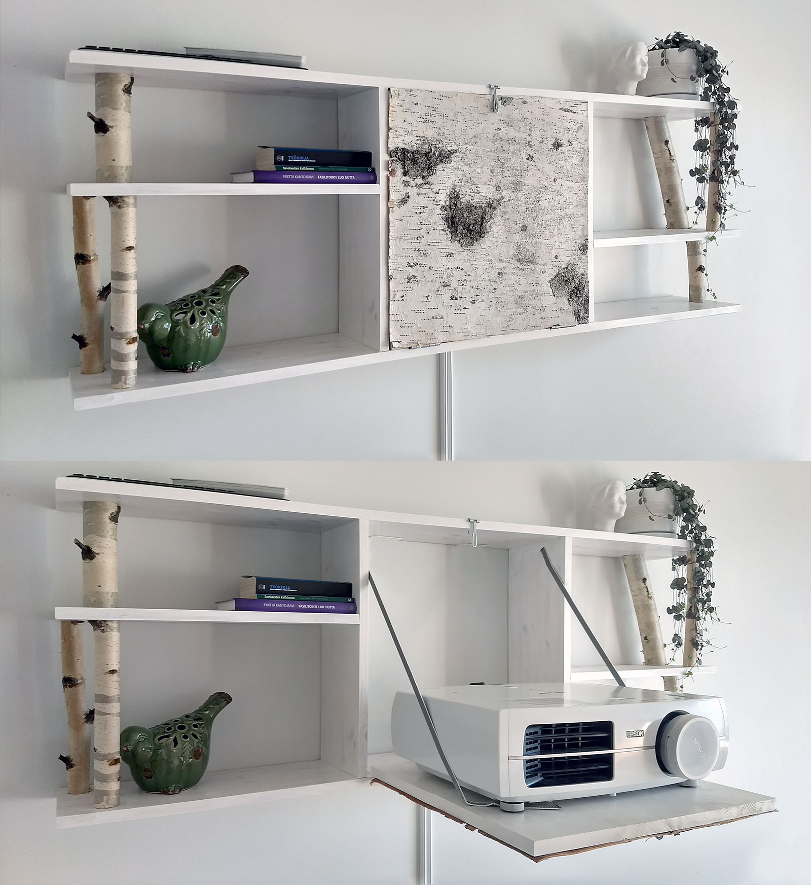 Projector Shelf 1.0 by Titiu Rajanto